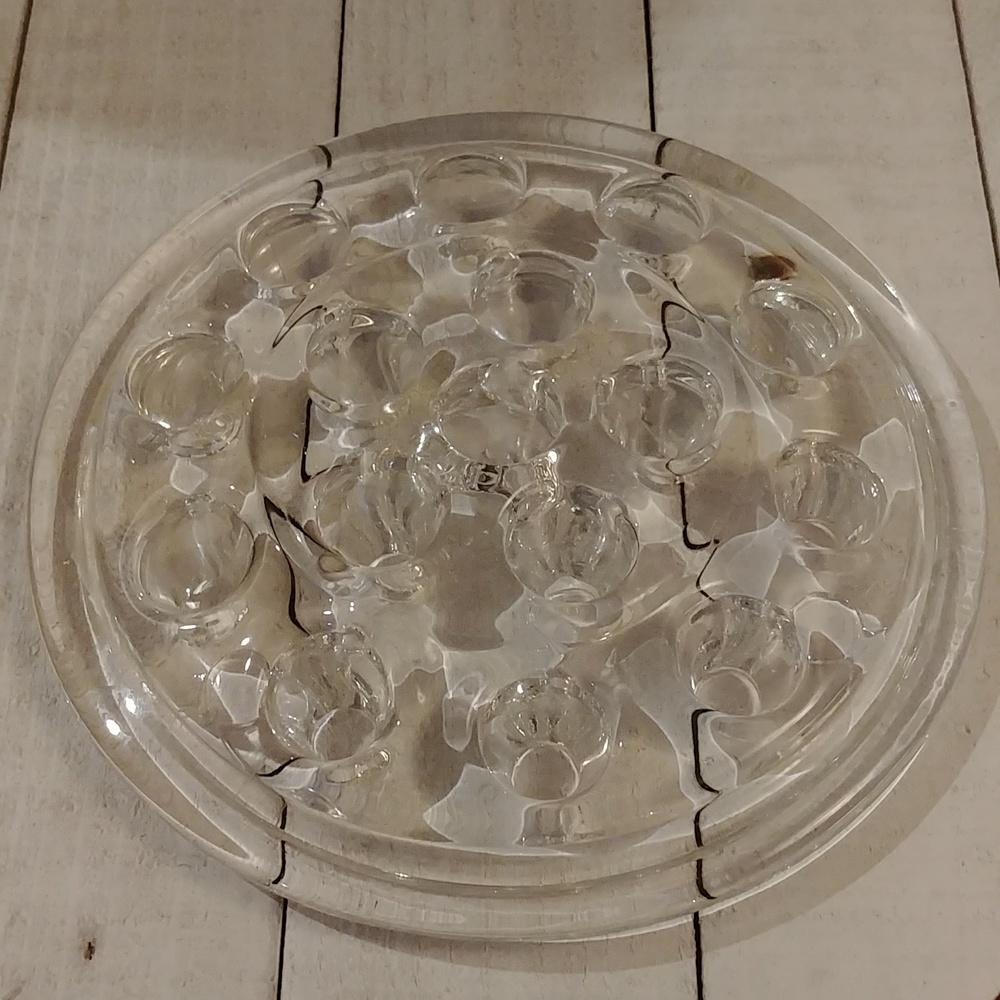 Vintage Flower Vase Frog Flat